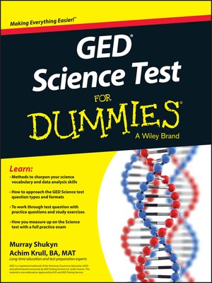 GED Science for Dummies - ebook
